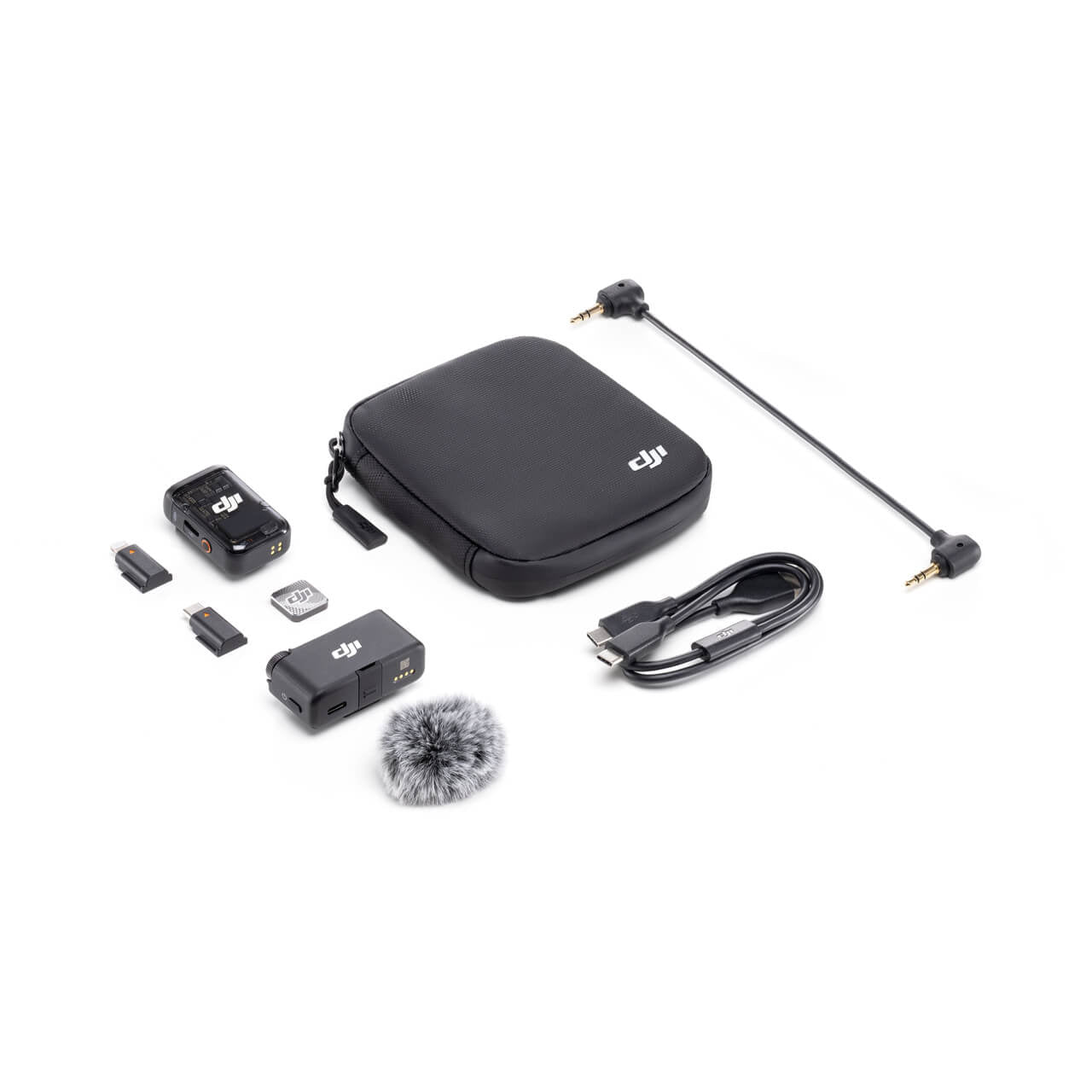 DJI Mic 2 (2 TX + 1 RX + Charging Case)（FCC）